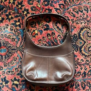 Coach hobo ergo brown leather purse